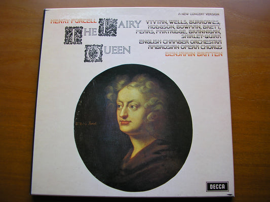 PURCELL: THE FAIRY QUEEN (1692)     SOLOISTS / AMBROSIAN OPERA CHORUS / ENGLISH CHAMBER ORCHESTRA / BRITTEN     2LP     SET 499/500