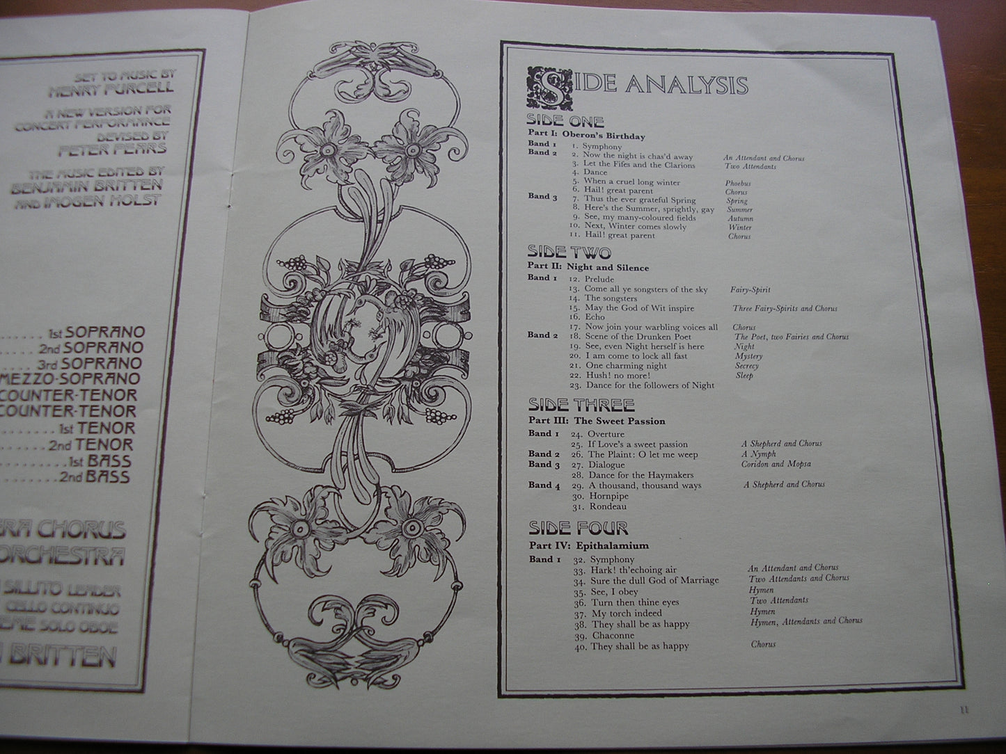 PURCELL: THE FAIRY QUEEN (1692)     SOLOISTS / AMBROSIAN OPERA CHORUS / ENGLISH CHAMBER ORCHESTRA / BRITTEN     2LP     SET 499/500