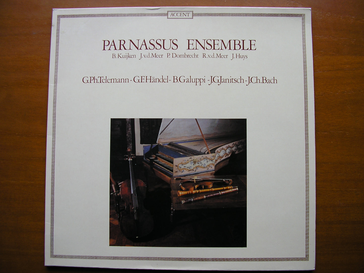 GALUPPI / HANDEL / TELEMANN / JC BACH / JANITSCH: CHAMBER MUSIC      PARNASSUS ENSEMBLE     ACC 7806