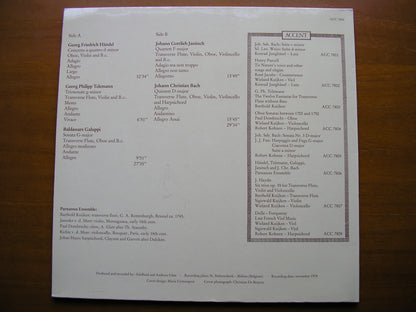 GALUPPI / HANDEL / TELEMANN / JC BACH / JANITSCH: CHAMBER MUSIC      PARNASSUS ENSEMBLE     ACC 7806