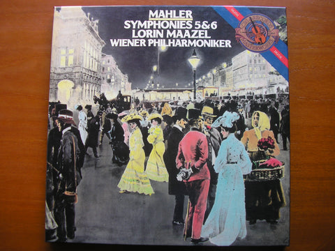 MAHLER: SYMPHONIES Nos. 5 & 6    MAAZEL / VIENNA PHILHARMONIC   D3 37875