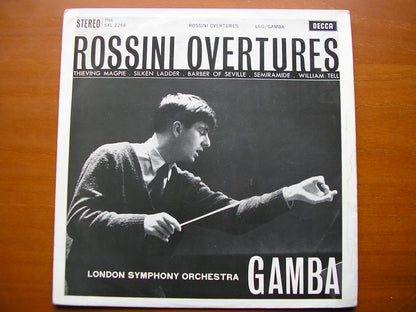 SXL 2266  ROSSINI: FIVE OVERTURES     GAMBA / LONDON SYMPHONY     ED1