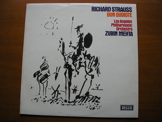 STRAUSS: DON QUIXOTE       REHER / LOS ANGELES PHILHARMONIC / MEHTA      SXL 6634