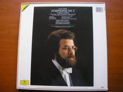 MAHLER: SYMPHONY No. 5 / SIX EARLY SONGS    WEIKL / PHILHARMONIA ORCHESTRA / SINOPOLI   2 LP   415 476