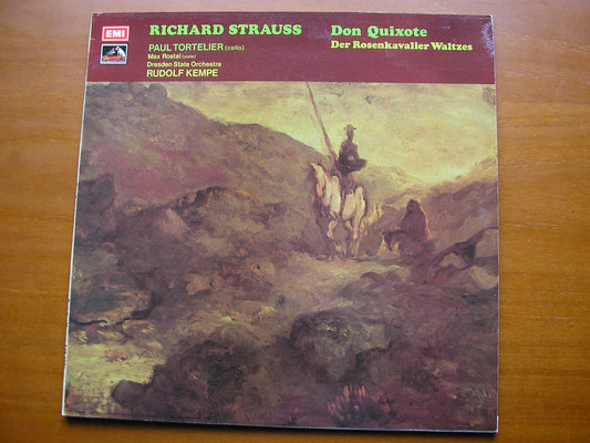 STRAUSS: DON QUIXOTE / ROSENKAVALIER Waltzes     TORTELIER / STAATSKAPELLE DRESDEN / KEMPE     ASD 3074