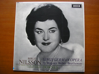 SXL 6077  GERMAN OPERA ARIAS: BEETHOVEN / WEBER / WAGNER       NILSSON / OROHCG / DOWNES      ED1