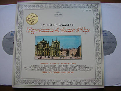 DE CAVALIERI: RAPPRESENTAZIONE DI ANIMA E DI CORPO    SOLOISTS / CAPELLA ACADEMICA WIEN / MACKERRAS     2708 016