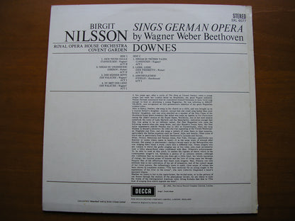 SXL 6077  GERMAN OPERA ARIAS: BEETHOVEN / WEBER / WAGNER       NILSSON / OROHCG / DOWNES      ED1