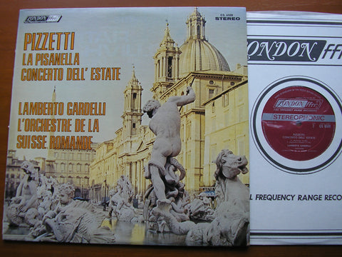 PIZZETTI: LA PISANELLA / CONCERTO DELL' ESTATE       GARDELLI / SUISSE ROMANDE ORCHESTRA    CS 6508