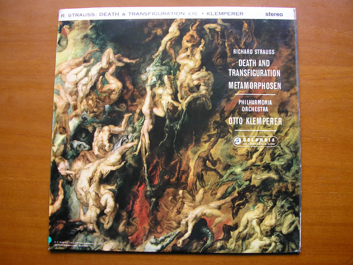 STRAUSS: METAMORPHOSEN / TOD UND VERKLARUNG      KLEMPERER / PHILHARMONIA       SAX 2437