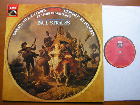 GRETRY: BALLET SUITES from DANSES VILLAGEOISES / CEPHALE & PROCRIS / THREE OVERTURES     PAUL STRAUSS / LIEGE PHILHARMONIC     065 11655