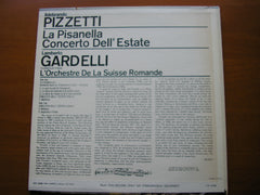 PIZZETTI: LA PISANELLA / CONCERTO DELL' ESTATE       GARDELLI / SUISSE ROMANDE ORCHESTRA    CS 6508