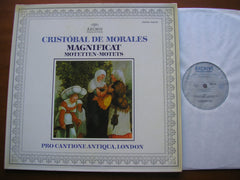 DE MORALES: MAGNIFICAT / MOTETS    PRO CANTIONE ANTIQUA, LONDON    2533 321