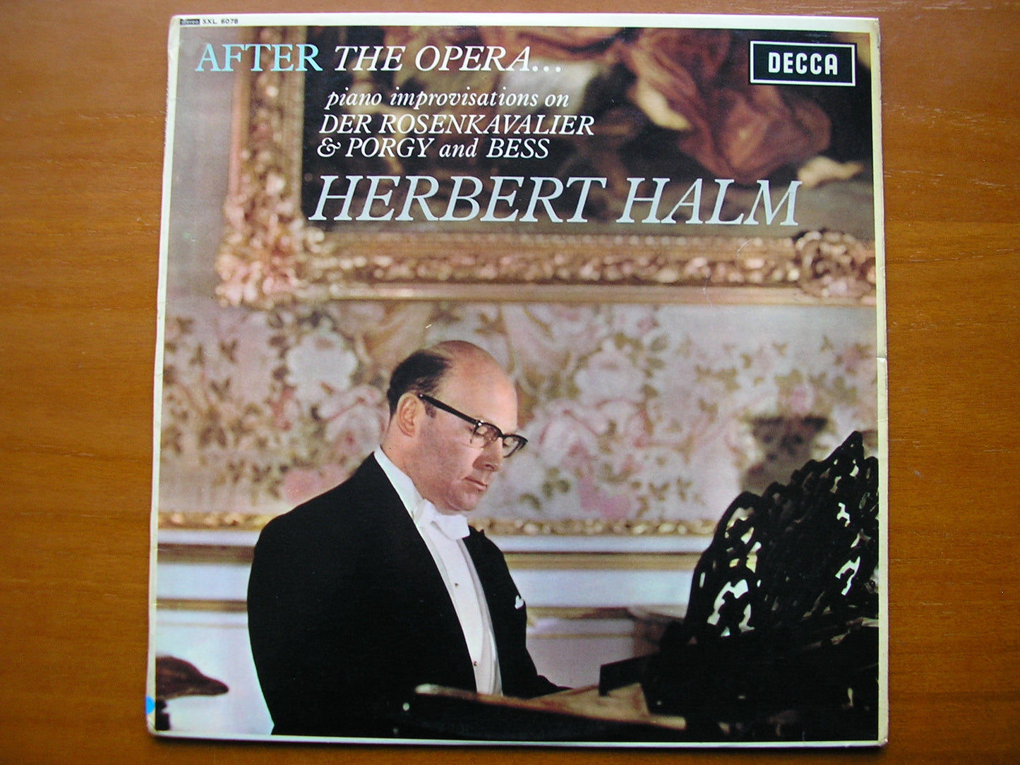 SXL 6078  GERSHWIN: PORGY & BESS / STRAUSS: DER ROSENKAVAIER    Piano Improvisations      HERBERT HALM     ED1