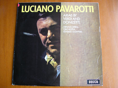 PAVAROTTI SINGS ARIAS BY VERDI & DONIZETTI         PAVAROTTI / VIENNA OPERA ORCHESTRA / DOWNES    test pressing   SXL 6377