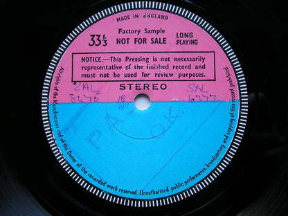 PAVAROTTI SINGS ARIAS BY VERDI & DONIZETTI         PAVAROTTI / VIENNA OPERA ORCHESTRA / DOWNES    test pressing   SXL 6377