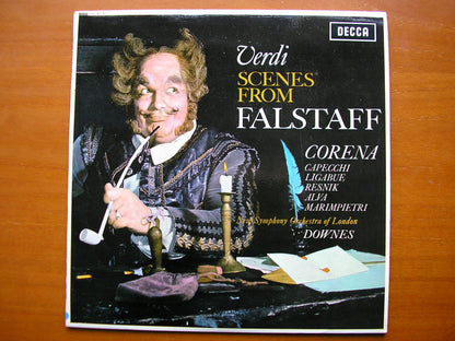 SXL 6079  VERDI: FALSTAFF  excerpts     CORENA / LIGABUE / RESNIK / ALVA / NSOL / DOWNES     ED1