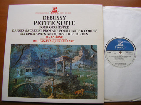 DEBUSSY: PETITE SUITE/ DANSES SACREE ET PROFANE / SIX EPIGRAPHS     LASKINE / PAILLARD ORCHESTRA / JEAN-FRANCOIS PAILLARD     STU 70422