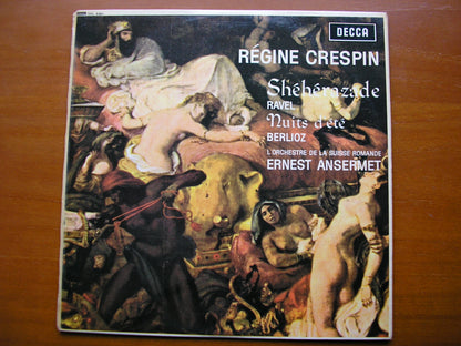 SXL 6081  BERLIOZ: LES NUITS D'ETE / RAVEL: SHEHERAZADE       CRESPIN / SUISSE ROMANDE / ANSERMET     ED1