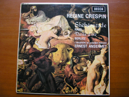 SXL 6081  BERLIOZ: LES NUITS D'ETE / RAVEL: SHEHERAZADE       CRESPIN / SUISSE ROMANDE / ANSERMET     ED1