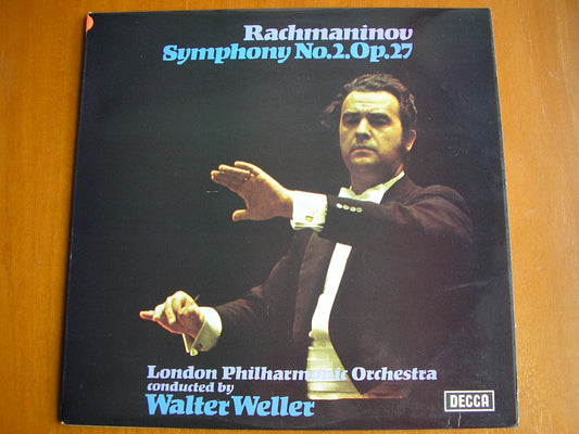 RACHMANINOV: SYMPHONY No. 2      WELLER / LONDON PHILHARMONIC   test pressing     SXL 6623
