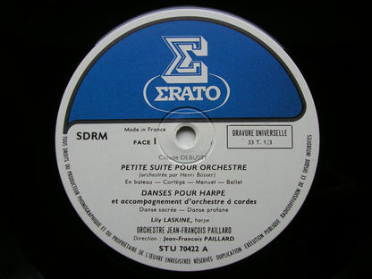 DEBUSSY: PETITE SUITE/ DANSES SACREE ET PROFANE / SIX EPIGRAPHS     LASKINE / PAILLARD ORCHESTRA / JEAN-FRANCOIS PAILLARD     STU 70422