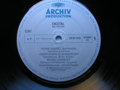 BUFFARDIN / QUENTIN / BLAVET / BOISMORTIER / CORRETTE: CONCERTOS        MUSICA ANTIQUA COLOGNE     2534 010