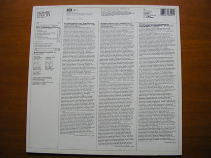 STRAUSS: METAMORPHOSEN / LE BOURGEOIS GENTILHOMME      TATE / ENGLISH CHAMBER ORCHESTRA     27 0614