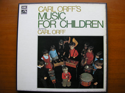 ORFF: MUSIC FOR CHILDREN     SPEECH & INSTRUMENTAL ENSEMBLES / CHORUS     ORFF / KEETMAN / JELLINEK    2LP    SLS 815