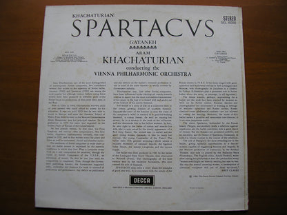 SXL 6000  KHACHATURIAN: SPARTACUS / GAYANEH      KHACHATURIAN / VIENNA PHILHARMONIC     ED3