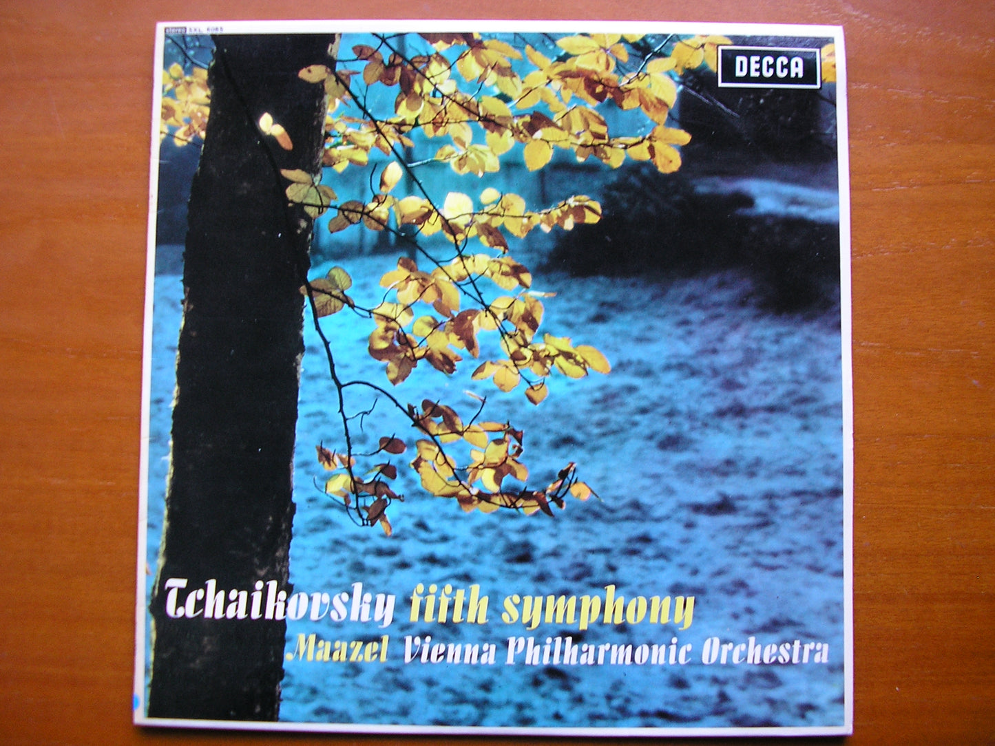 SXL 6085  TCHAIKOVSKY: SYMPHONY No. 5      MAAZEL / VIENNA PHILHARMONIC      ED1