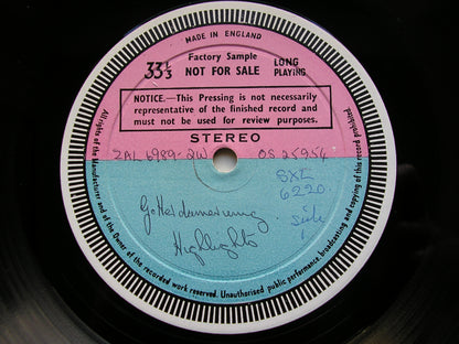 WAGNER: THE TWILIGHT OF THE GODS  excerpts     SOLOISTS / VIENNA PHILHARMONIC / SOLTI     test pressing    SXL 6220