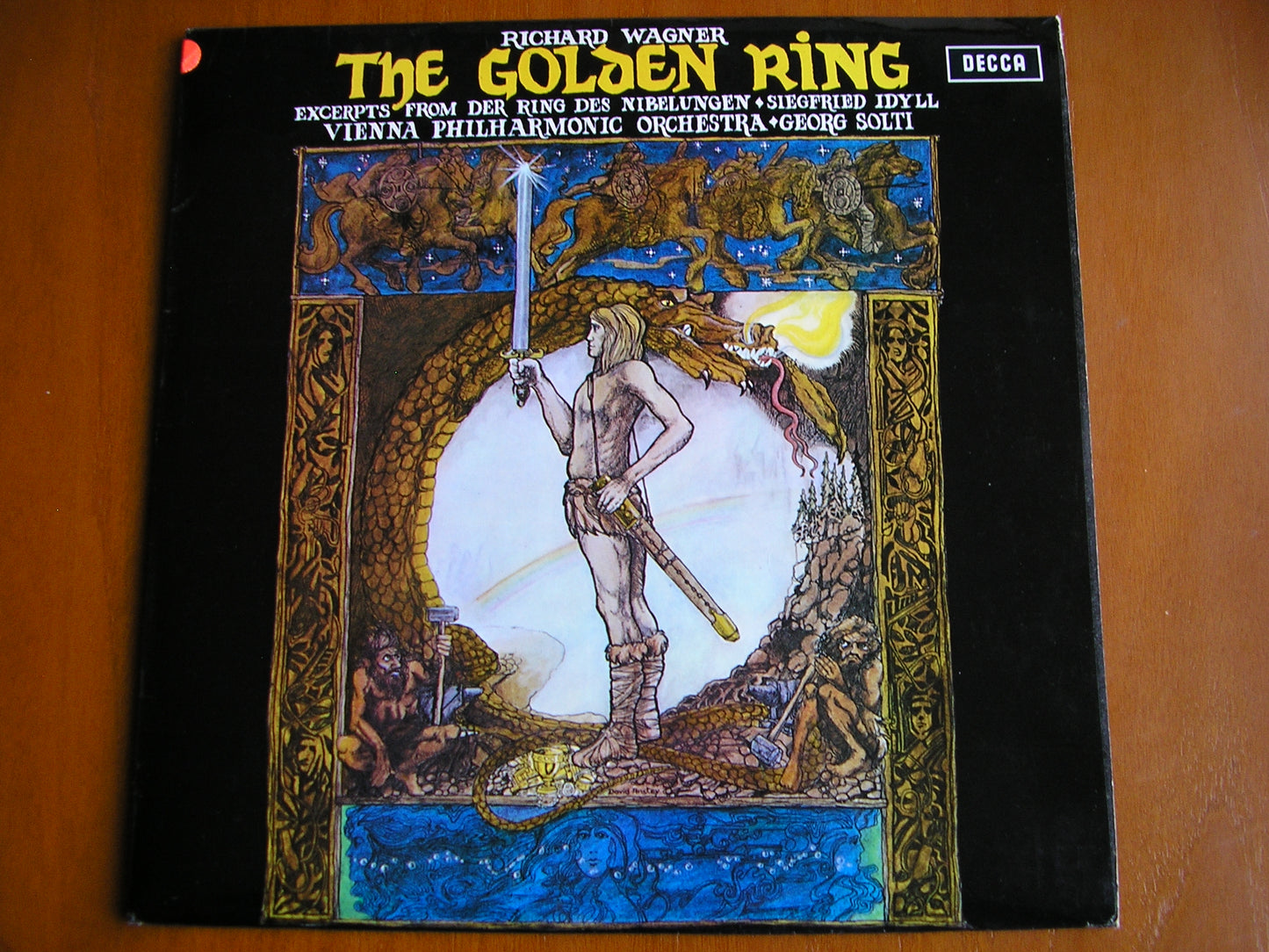 WAGNER: THE GOLDEN RING    SOLOISTS / VIENNA PHILHARMONIC / SOLTI   test pressing     SXL 6421
