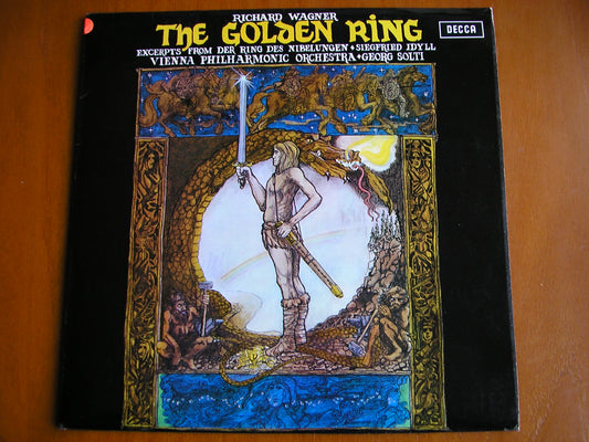WAGNER: THE GOLDEN RING    SOLOISTS / VIENNA PHILHARMONIC / SOLTI   test pressing     SXL 6421