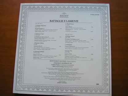 BATTAGLIE E LAMENTI   FIGUERAS / PUSHEE / VAN DER KAMP / HESPERION XX / SAVALL   2533 468