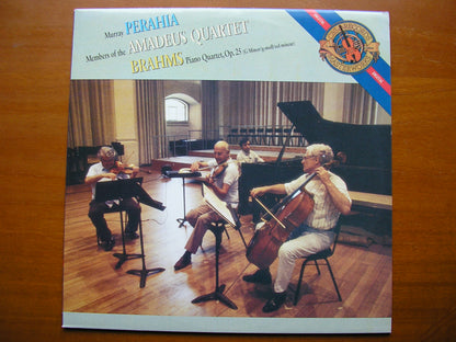 BRAHMS: PIANO QUARTET No. 1      PERAHA / MEMBERS OF AMADEUS QUARTET     M 42361
