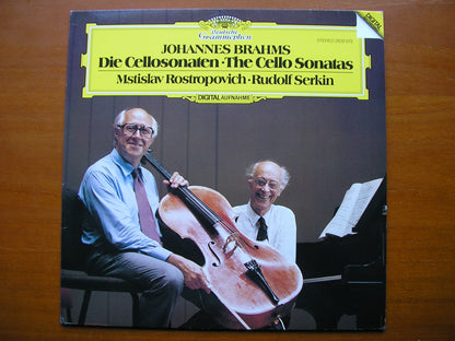 BRAHMS: THE CELLO SONATAS     ROSTROPOVICH / SERKIN      2532 073