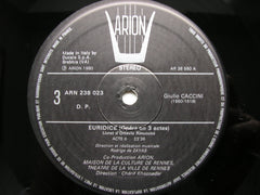 CACCINI: EURIDICE     SOLOISTS / INSTRUMENTAL ENSEMBLE / ZAYAS      2LP      ARN 238023