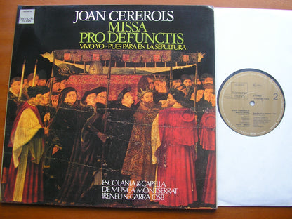 CEREROLS: MISSA PRO DEFUNCTIS    SEGARRA / ESCOLANIA & CAPELLA DE MUSICA MONTSERRAT    065 99715
