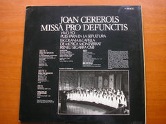 CEREROLS: MISSA PRO DEFUNCTIS    SEGARRA / ESCOLANIA & CAPELLA DE MUSICA MONTSERRAT    065 99715