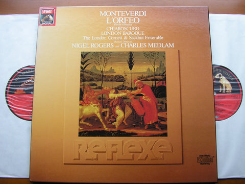 MONTEVERDI: ORFEO      SOLOISTS / LONDON BAROQUE / CHIAROSCURO / ROGERS / MEDLAM   2LP     27 0131 3
