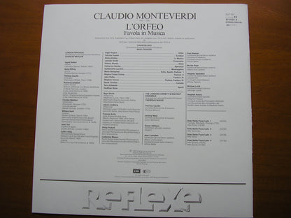 MONTEVERDI: ORFEO      SOLOISTS / LONDON BAROQUE / CHIAROSCURO / ROGERS / MEDLAM   2LP     27 0131 3