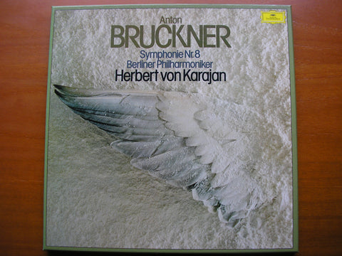 BRUCKNER: SYMPHONY No. 8       KARAJAN / BERLIN PHILHARMONIC   2LP    2707 085