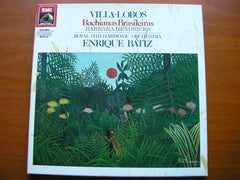 VILLA-LOBOS: BACHIANAS BRASILEIRAS Nos. 1 - 9    HENDRICKS / ROYAL PHILHARMONIC / BATIZ   3 LP    27 0580