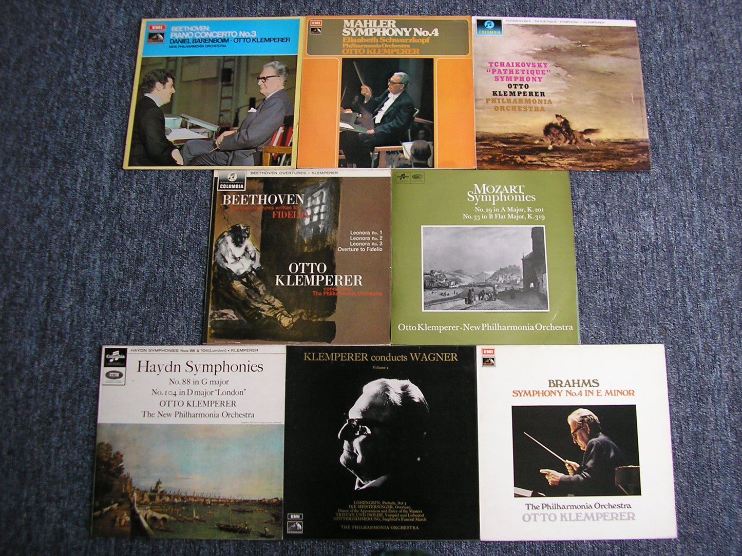 8 LP Classical Collections   -  OTTO KLEMPERER
