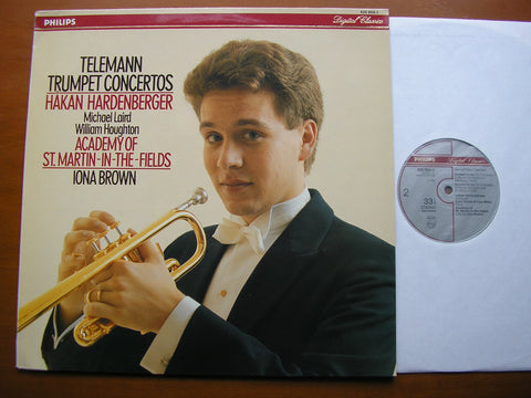 TELEMANN: TRUMPET CONCERTOS     HARDENBERGER / LAIRD / HOUGHTON / ASMIF / BROWN    420 954