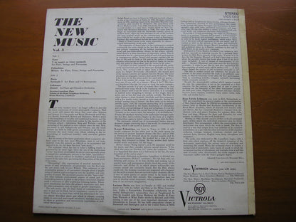 THE NEW MUSIC  Volume 3: NONO / FUKUSHIMA / BERIO / LEHMANN      ROME SYMPHONY / MADERNA      VICS 1313