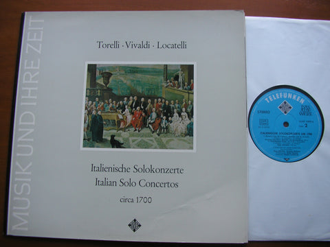 ITALIAN SOLO CONCEROS CIRCA 1700: TORELLI / VIVALDI / LOCATELLI      CONCERTO AMSTERDAM / SCHRODER     SAWT 9499