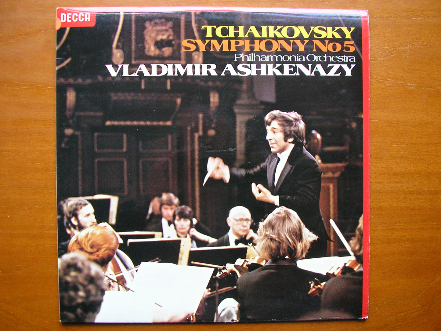 TCHAIKOVSKY: SYMPHONY No. 5      ASHKENAZY / PHILHARMONIA ORCHESTRA    test pressing     SXL 6884