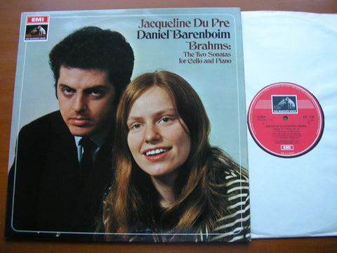 BRAHMS: CELLO SONATAS Nos. 1 & 2      JACQUELINE DU PRE / DANIEL BARENBOIM     ASD 2436